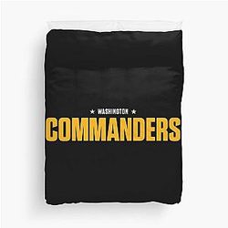 Art Washington Commanders Duvet Cover