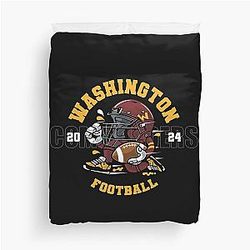 Art Washington Commanders Duvet Cover