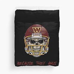 Art Washington Commanders Duvet Cover