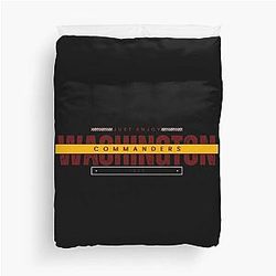 Art Washington Commanders Duvet Cover