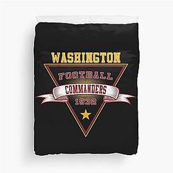 Art Washington Commanders Duvet Cover