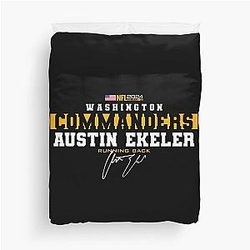 Art Washington Commanders Duvet Cover