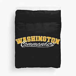 Art Washington Commanders Duvet Cover