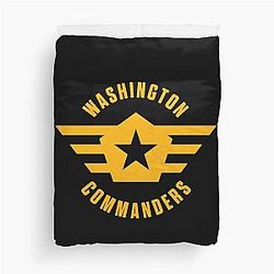 Art Washington Commanders Duvet Cover
