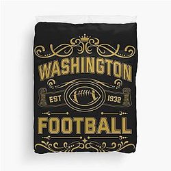 Art Washington Commanders Duvet Cover