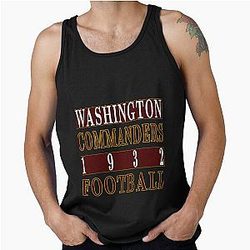 Art Washington Commanders Tank Top