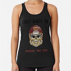 Art Washington Commanders Racerback Tank Top