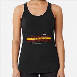 Art Washington Commanders Racerback Tank Top