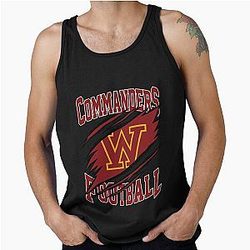 Art Washington Commanders Tank Top