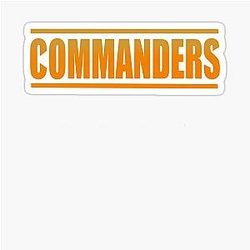 Washington Commanders NFL Sticker