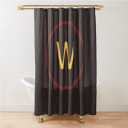 Washington Commanders Football Shower Curtain