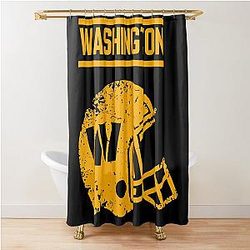 Washington Commanders Shower Curtain