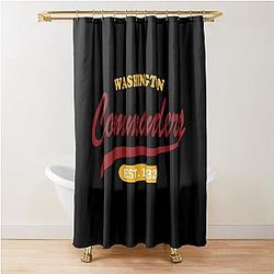 Art Washington Commanders Shower Curtain