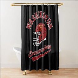 Art Washington Commanders Shower Curtain
