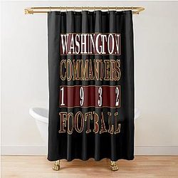 Art Washington Commanders Shower Curtain
