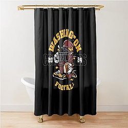 Art Washington Commanders Shower Curtain