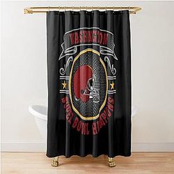 Art Washington Commanders Shower Curtain
