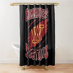 Art Washington Commanders Shower Curtain
