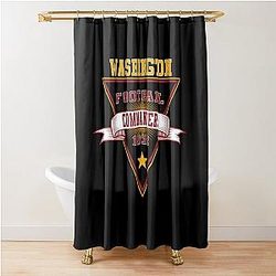 Art Washington Commanders Shower Curtain