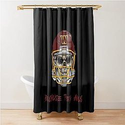 Art Washington Commanders Shower Curtain