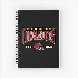 Art for Washington Commanders Notebook