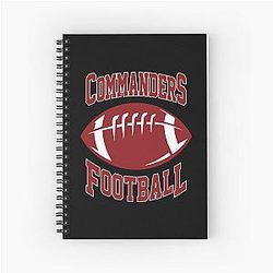 Washington Commanders Spiral Notebook