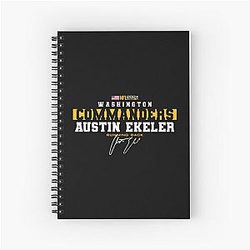 Art Washington Commanders Spiral Notebook