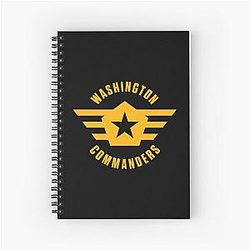 Art Washington Commanders Notebook