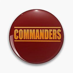 Washington Commanders Football Shirt NFL Pin