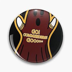 Art Washington Commanders Pin