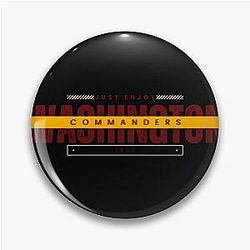 Art Washington Commanders Pin