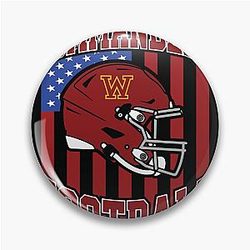 Art, Washington Commanders Pin