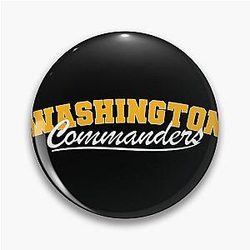 Art Washington Commanders Pin