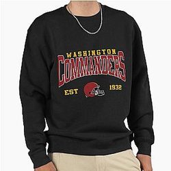 Art Washington Commanders Pullover Sweatshirt