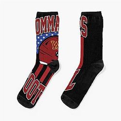 Art Washington Commanders Socks