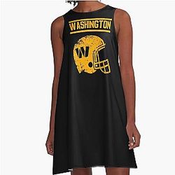 Washington Commanders A-Line Dress