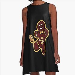 Art Washington Commanders A-Line Dress