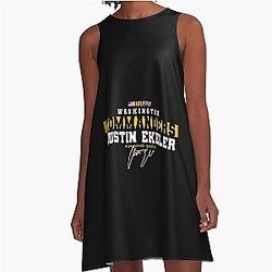 Art Washington Commanders A-Line Dress