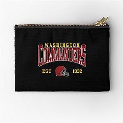 Art Washington Commanders Zipper Pouch