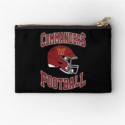 Art Washington Commanders Zipper Pouch