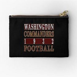 Art Washington Commanders Zipper Pouch