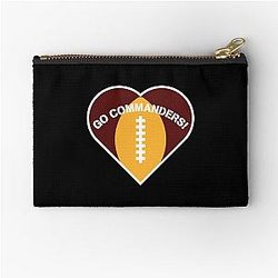 Art Washington Commanders Zipper Pouch