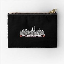 Art Washington Commanders Zipper Pouch