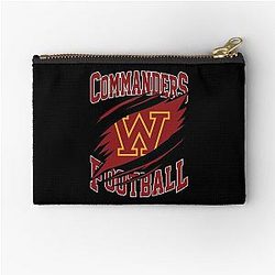 Art Washington Commanders Zipper Pouch