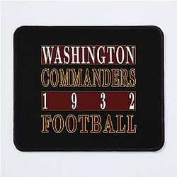 Art Washington Commanders Mouse Pad