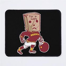 Art Washington Commanders Mouse Pad