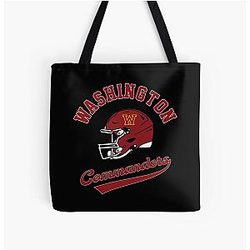 Art - Washington Commanders All Over Print Tote Bag
