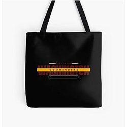 Art Washington Commanders All Over Print Tote Bag