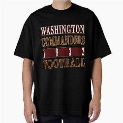 Art Washington Commanders Oversized T-Shirt