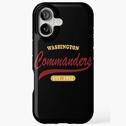 Art Washington Commanders iPhone Tough Case